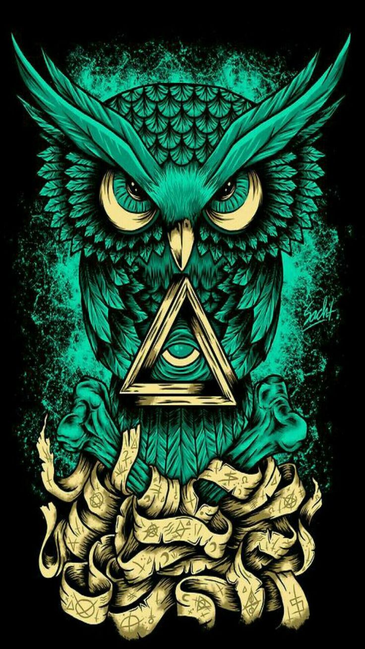 Trippy Owl Wallpapers