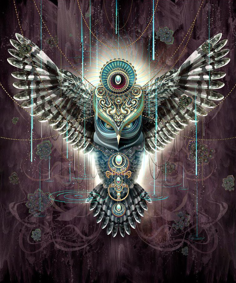 Trippy Owl Wallpapers