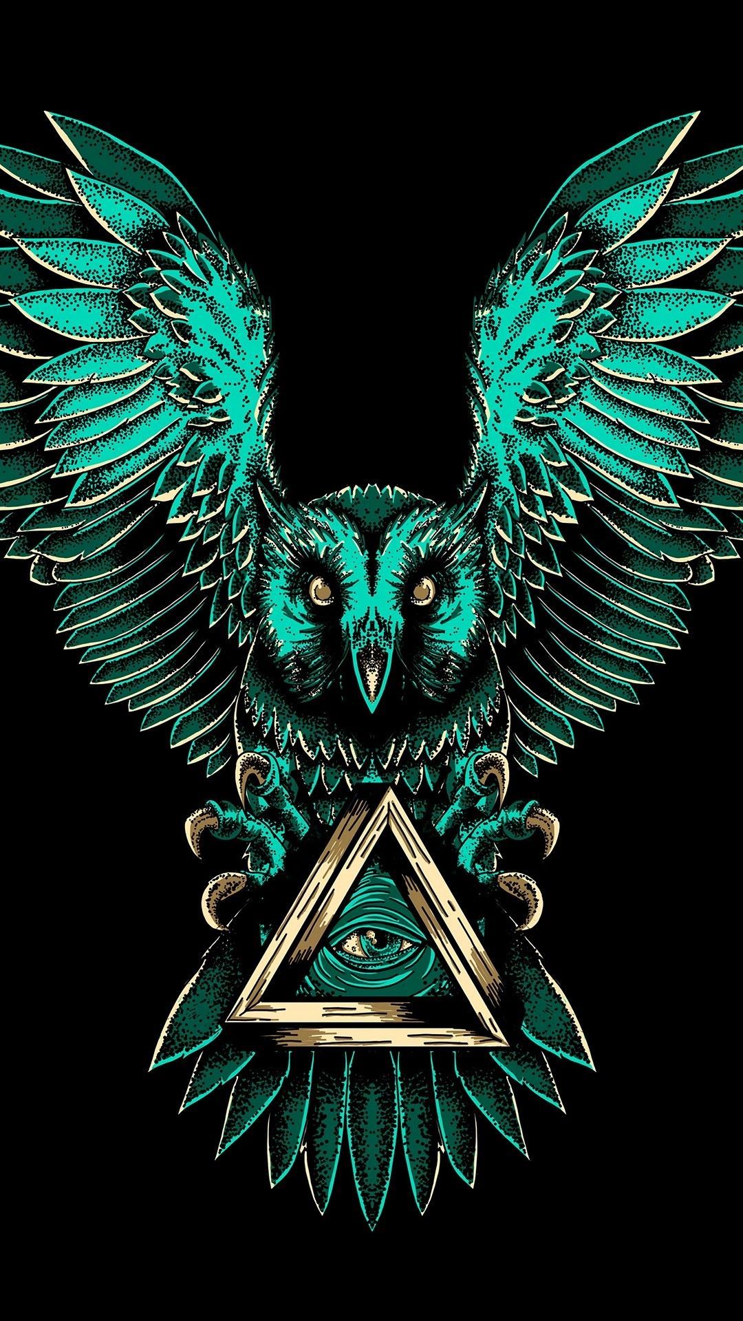 Trippy Owl Wallpapers