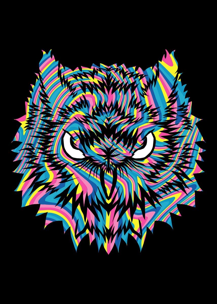 Trippy Owl Wallpapers