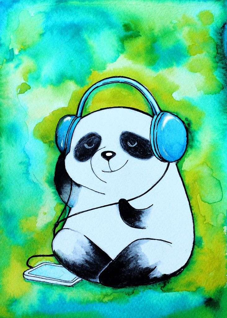 Trippy Panda Wallpapers