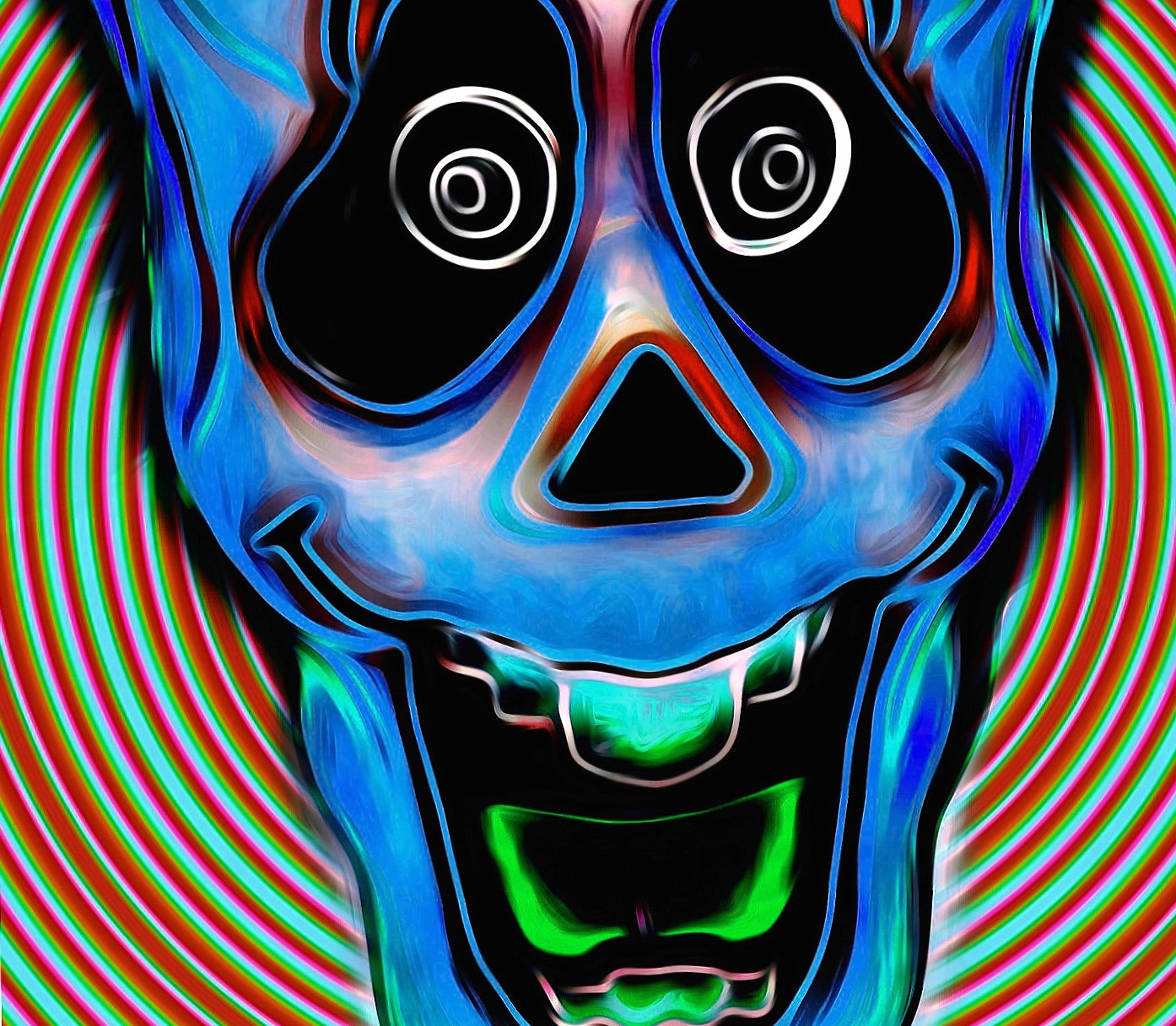 Trippy Skull Wallpapers