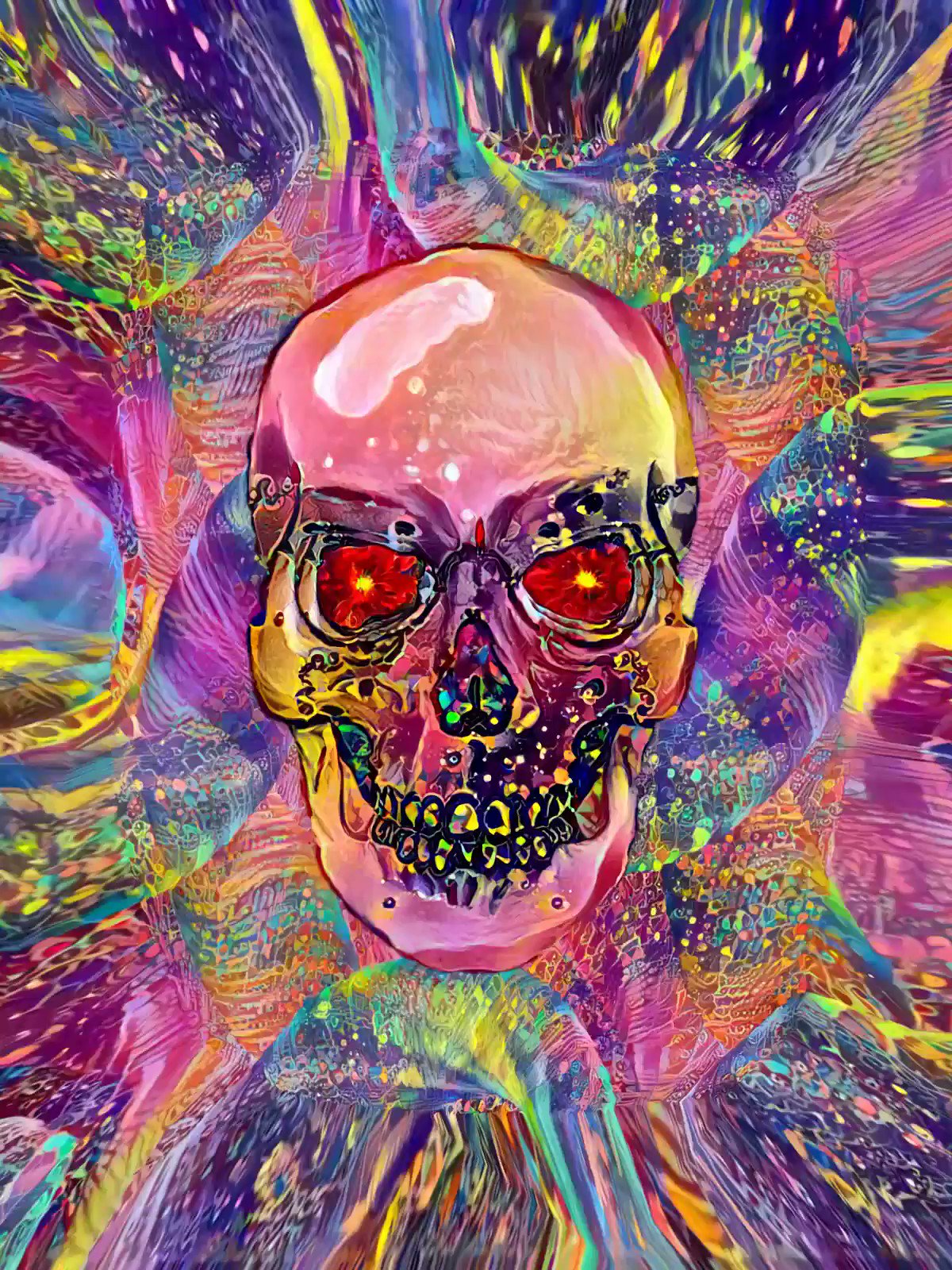 Trippy Skull Wallpapers