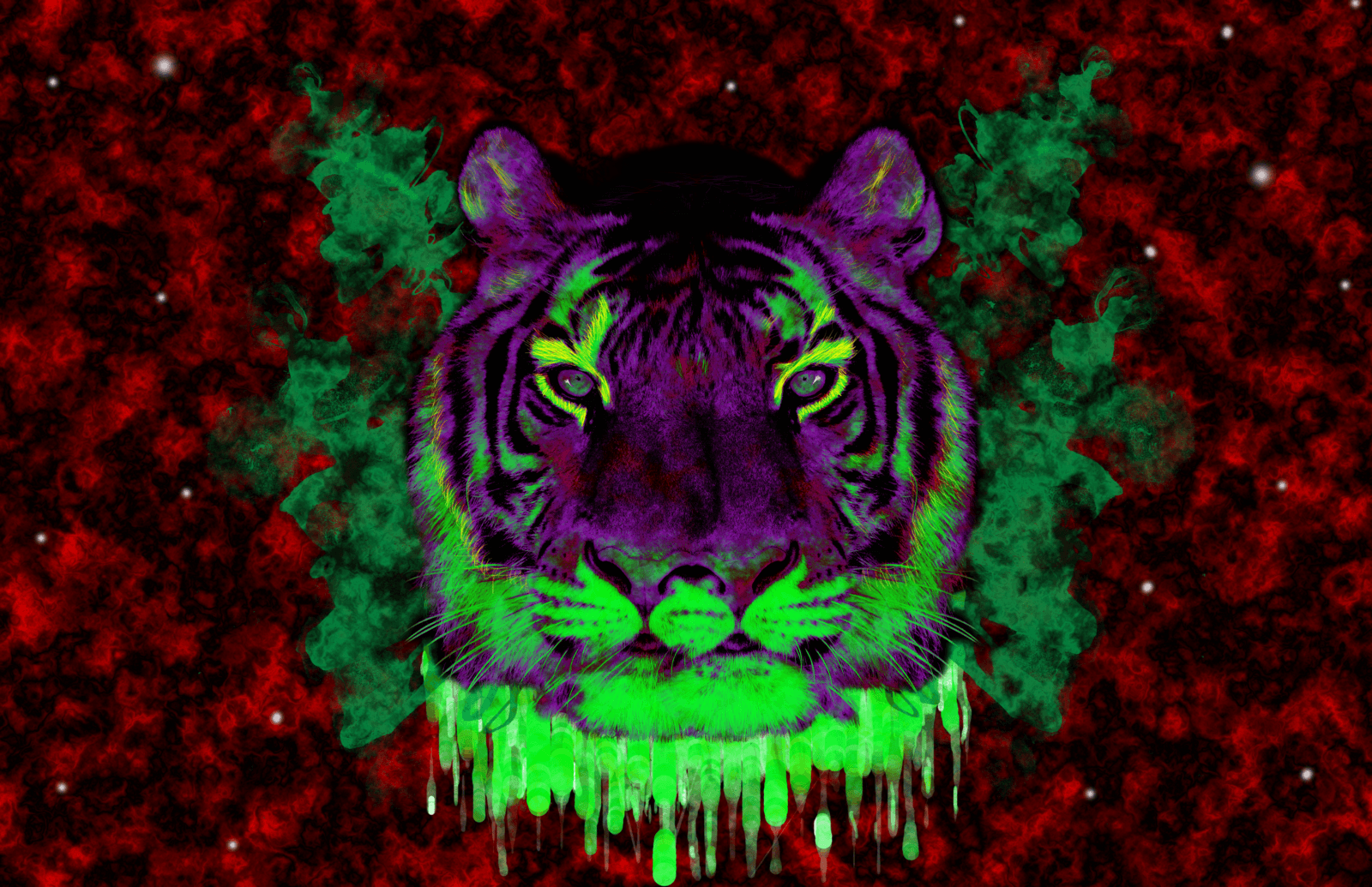 Trippy Tiger Pictures Wallpapers