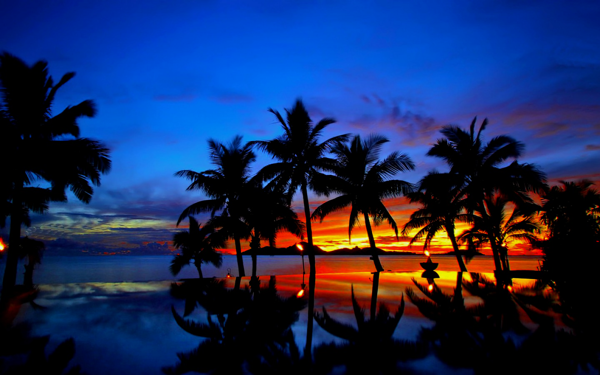 Tropical Sunset Wallpapers