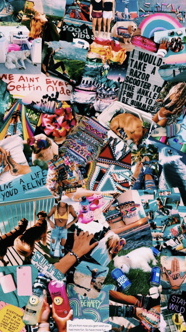 Tumblr Aesthetic Collage Wallpapers