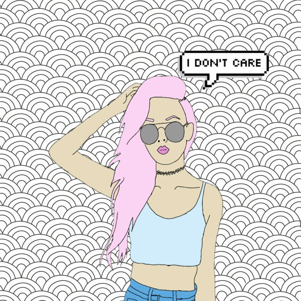 Tumblr Girl Cartoon Wallpapers