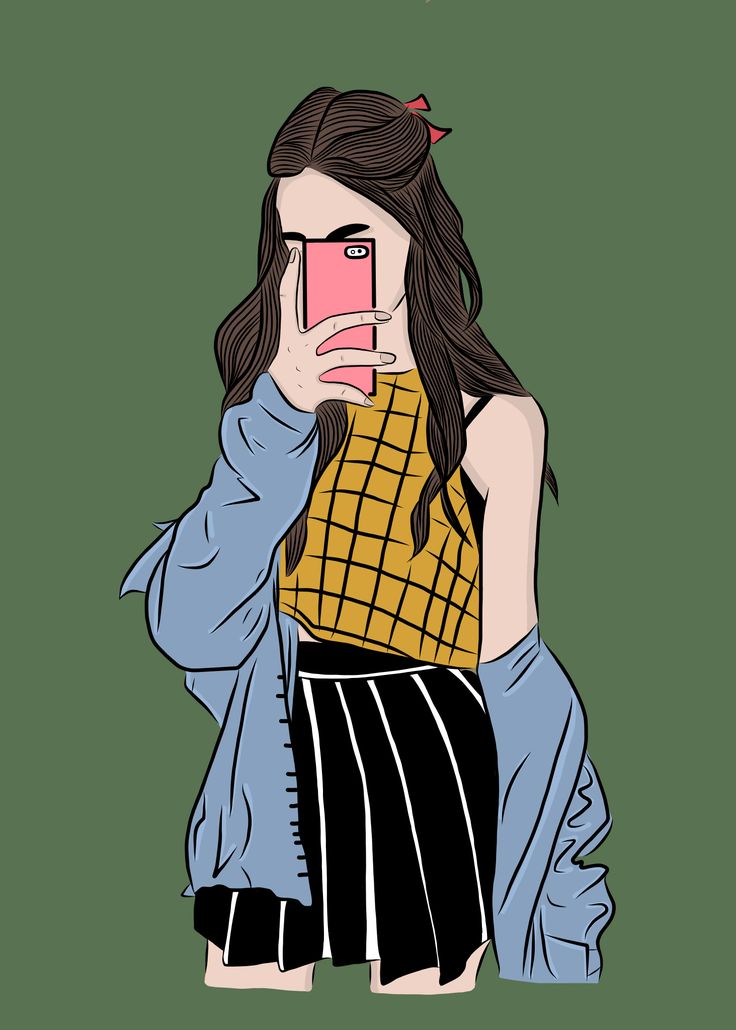 Tumblr Girl Cartoon Wallpapers