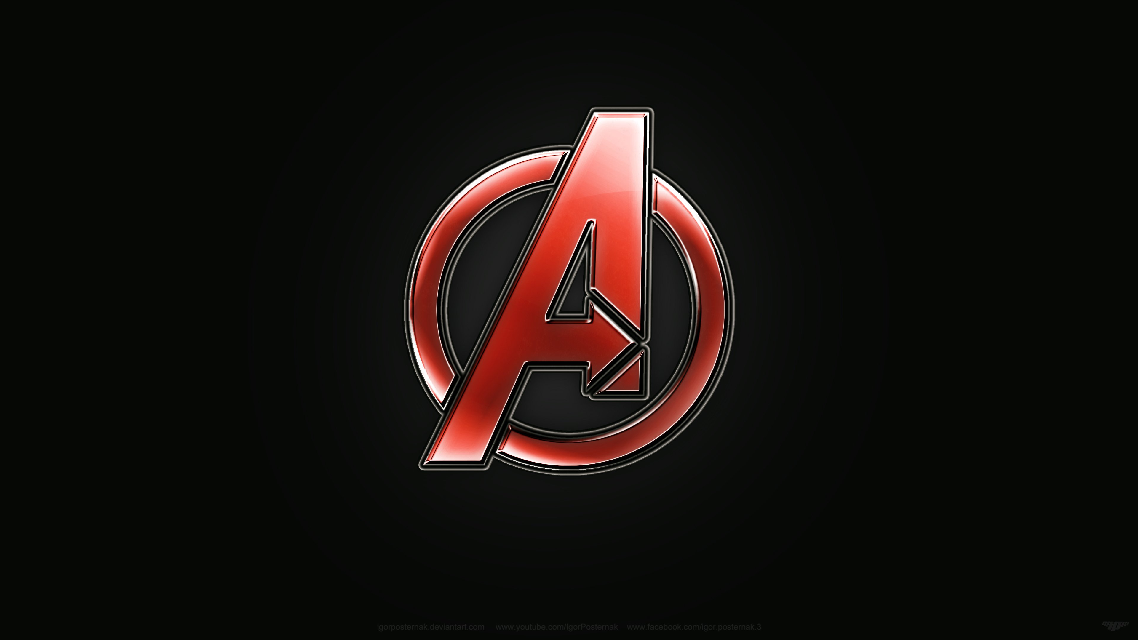 Ultra Hd Avengers Logo 4K Wallpapers