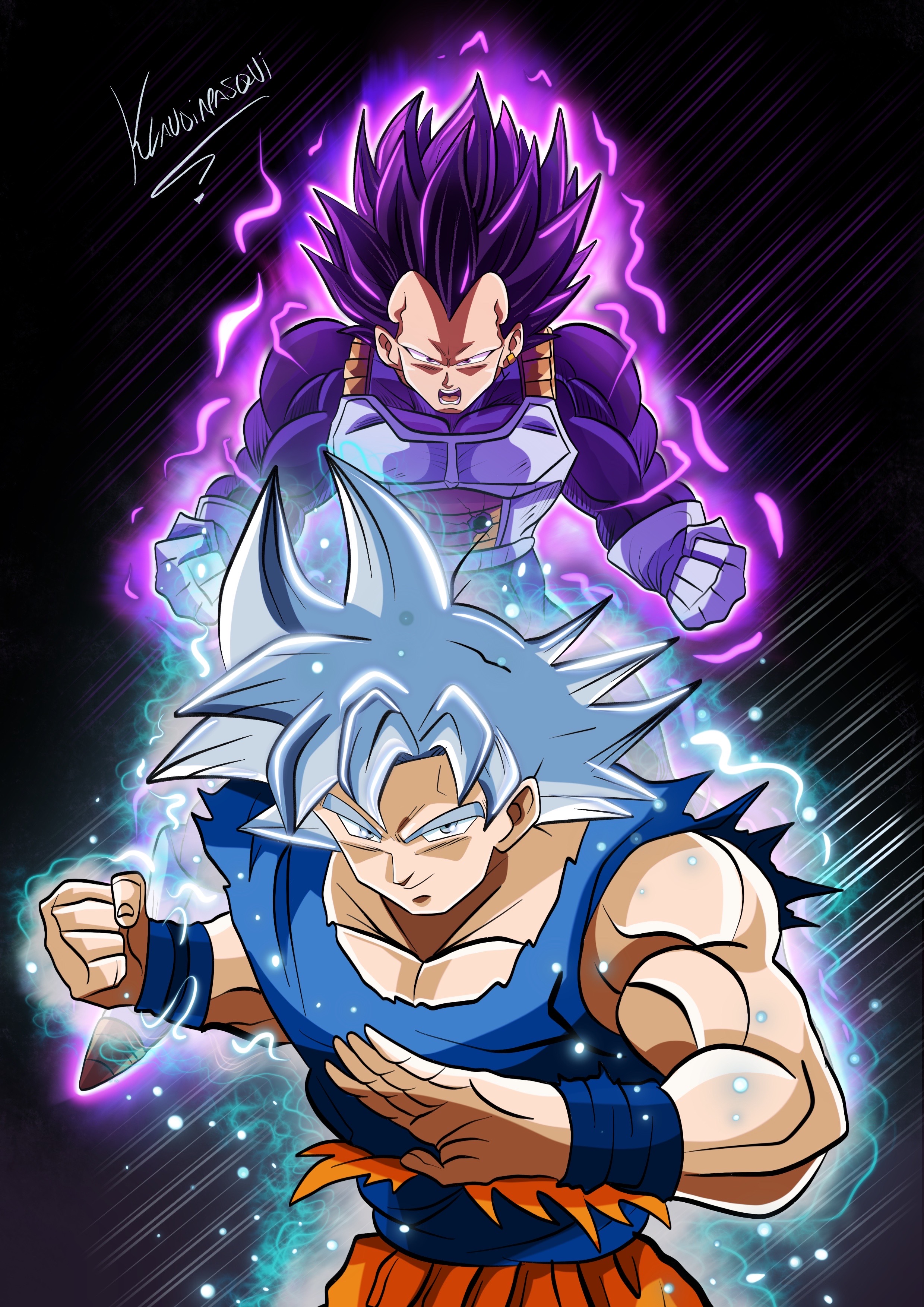 Ultra Instinct Vegeta Wallpapers