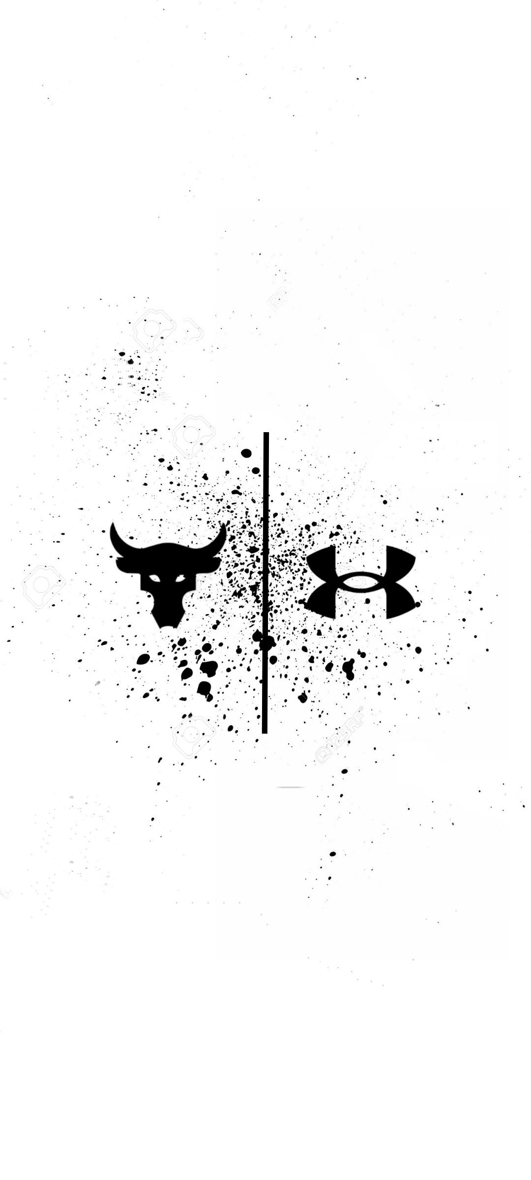 Under Armour The Rock Logo Wallpapers