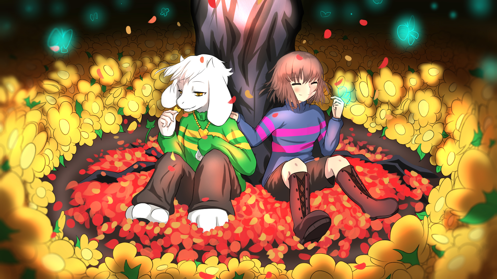 Undertale Anime Fanart Wallpapers