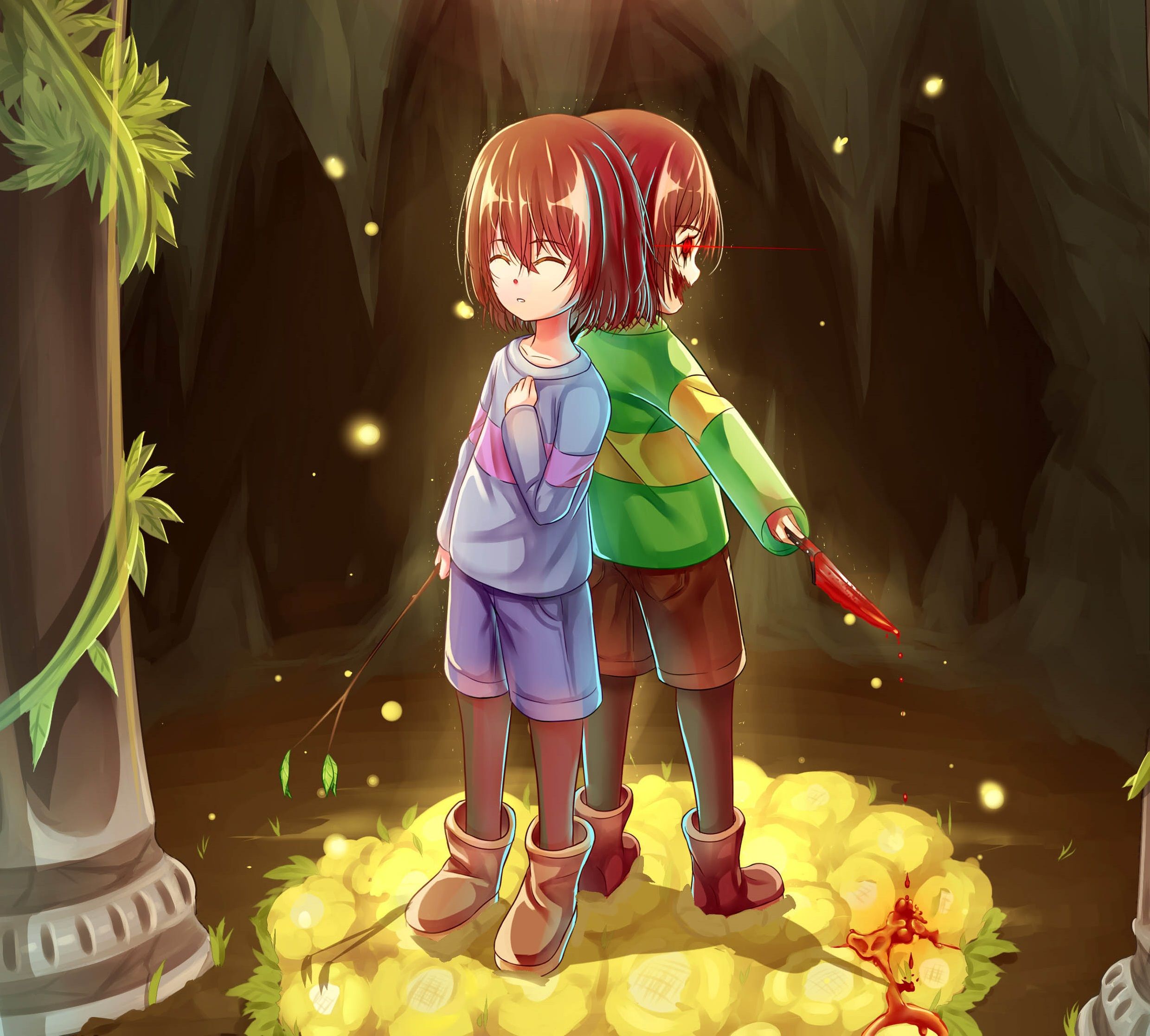 Undertale Anime Fanart Wallpapers