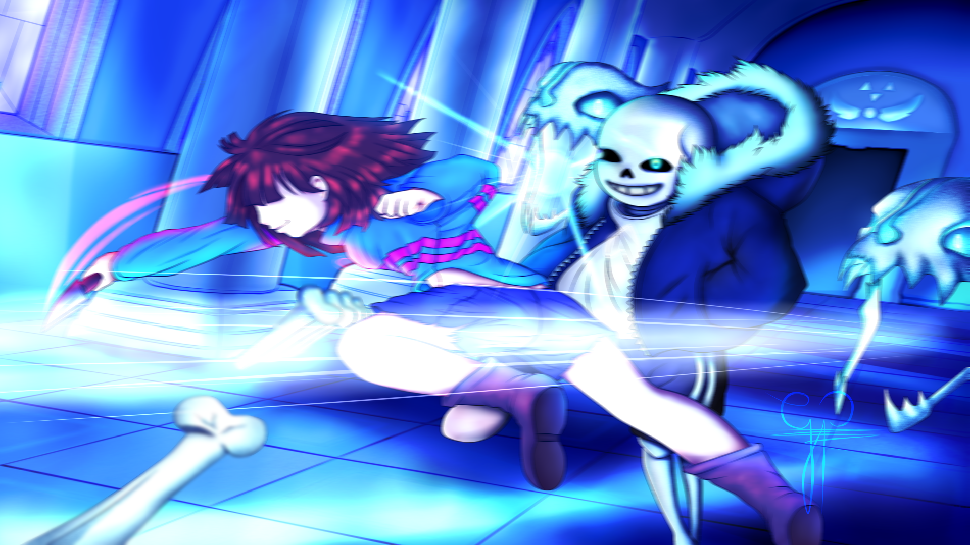 Undertale Anime Fanart Wallpapers