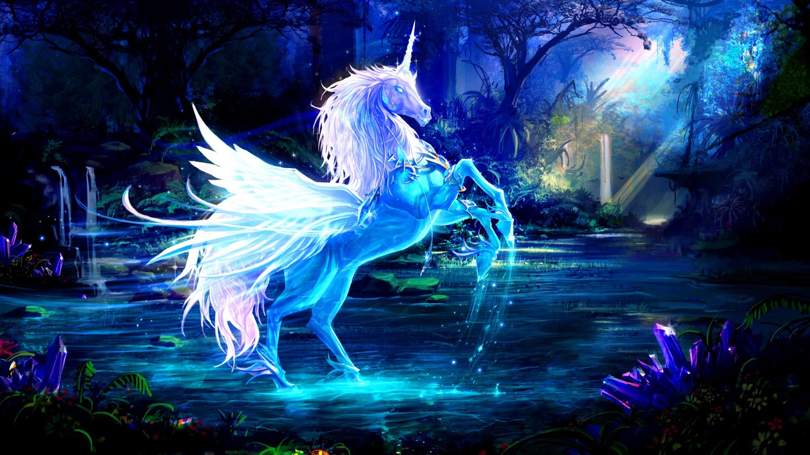 Unicorn Screensaver Wallpapers