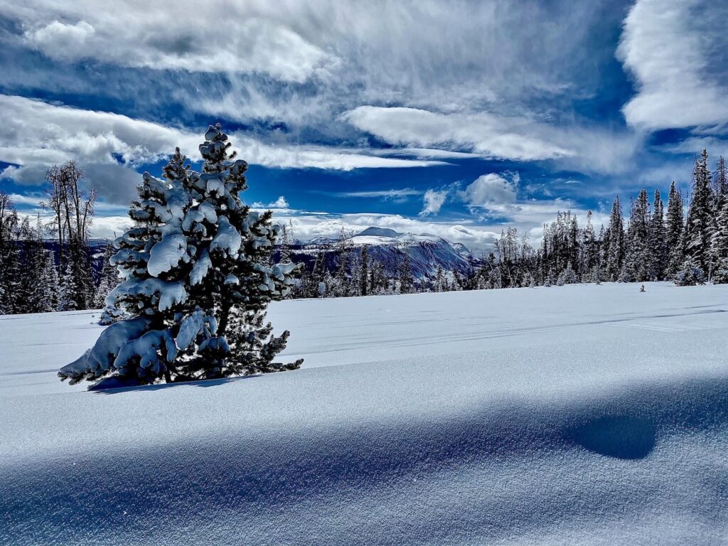 Utah Winter Mountains Wallpapers