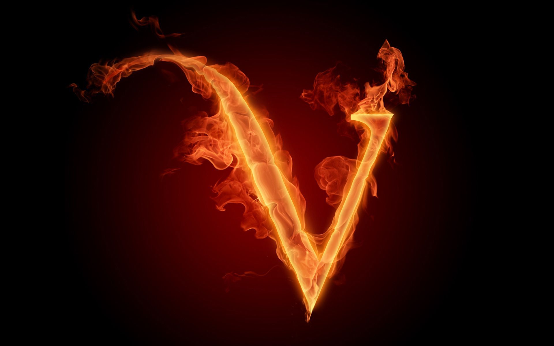 V Letter Wallpapers