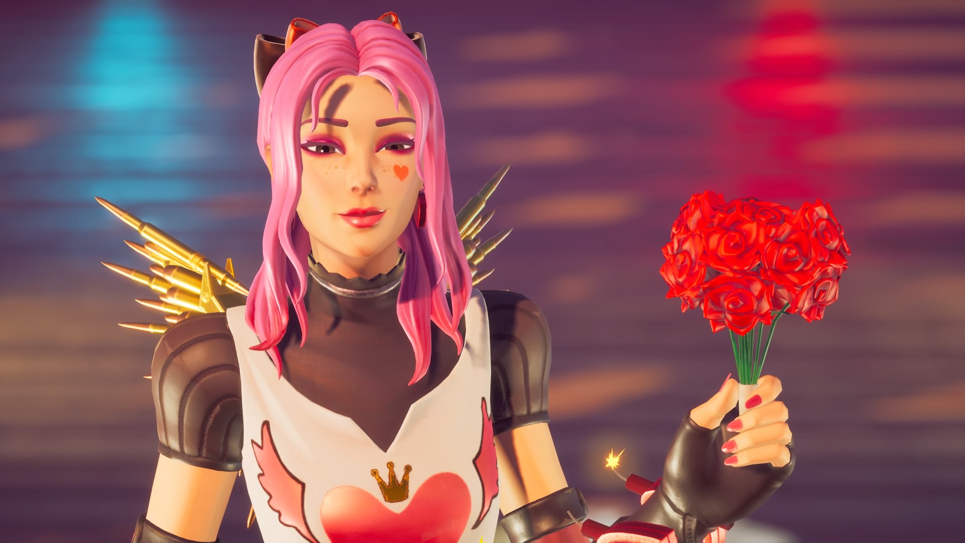 Valentine Skin Fortnite Wallpapers