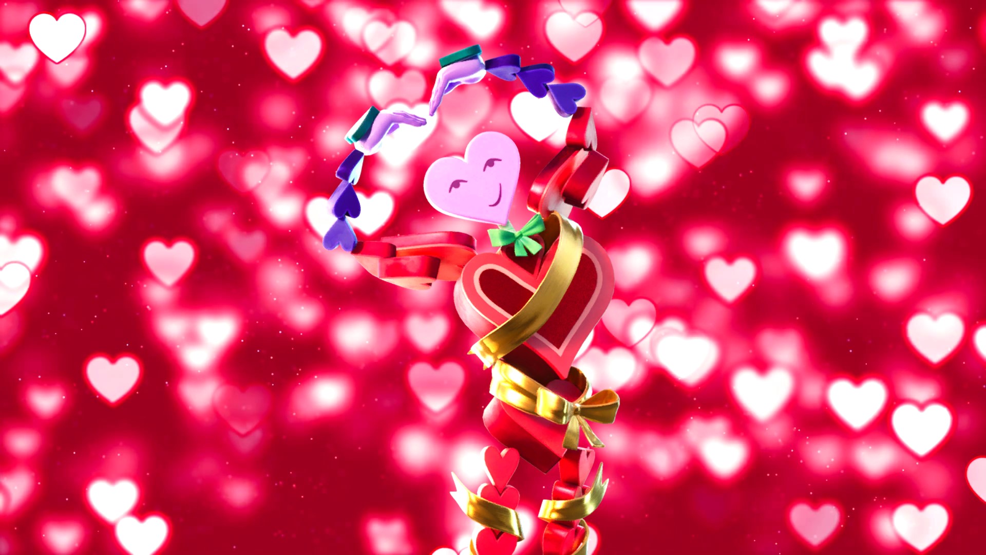 Valentine Skin Fortnite Wallpapers