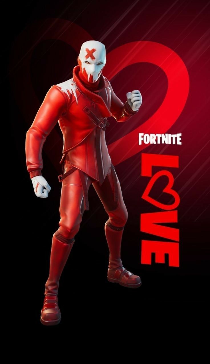 Valentine Skin Fortnite Wallpapers