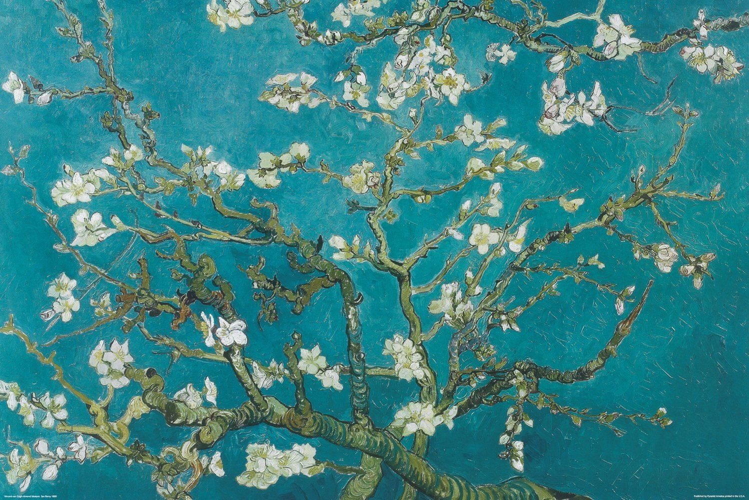 Van Gogh Blossoming Almond Trees Wallpapers