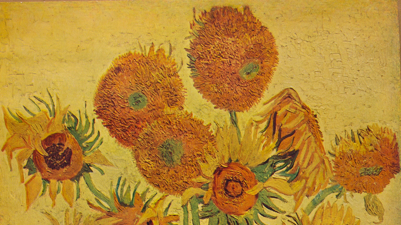 Van Gogh Sunflower Wallpapers
