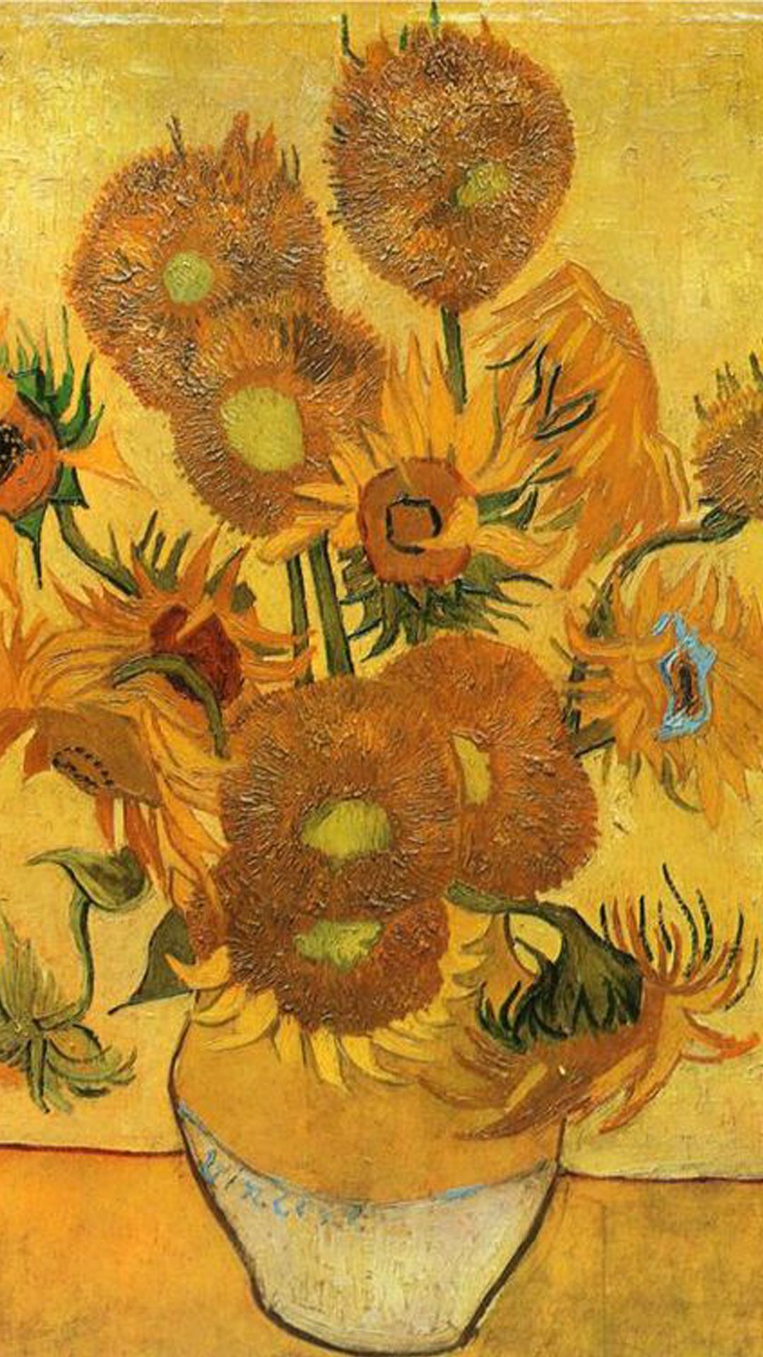 Van Gogh Sunflowers Iphone Wallpapers