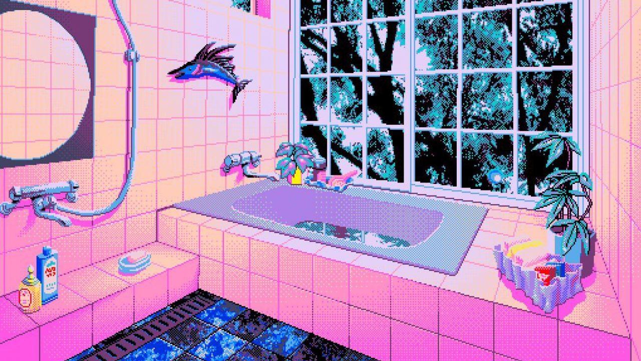 Vaporwave Pixel Art Wallpapers