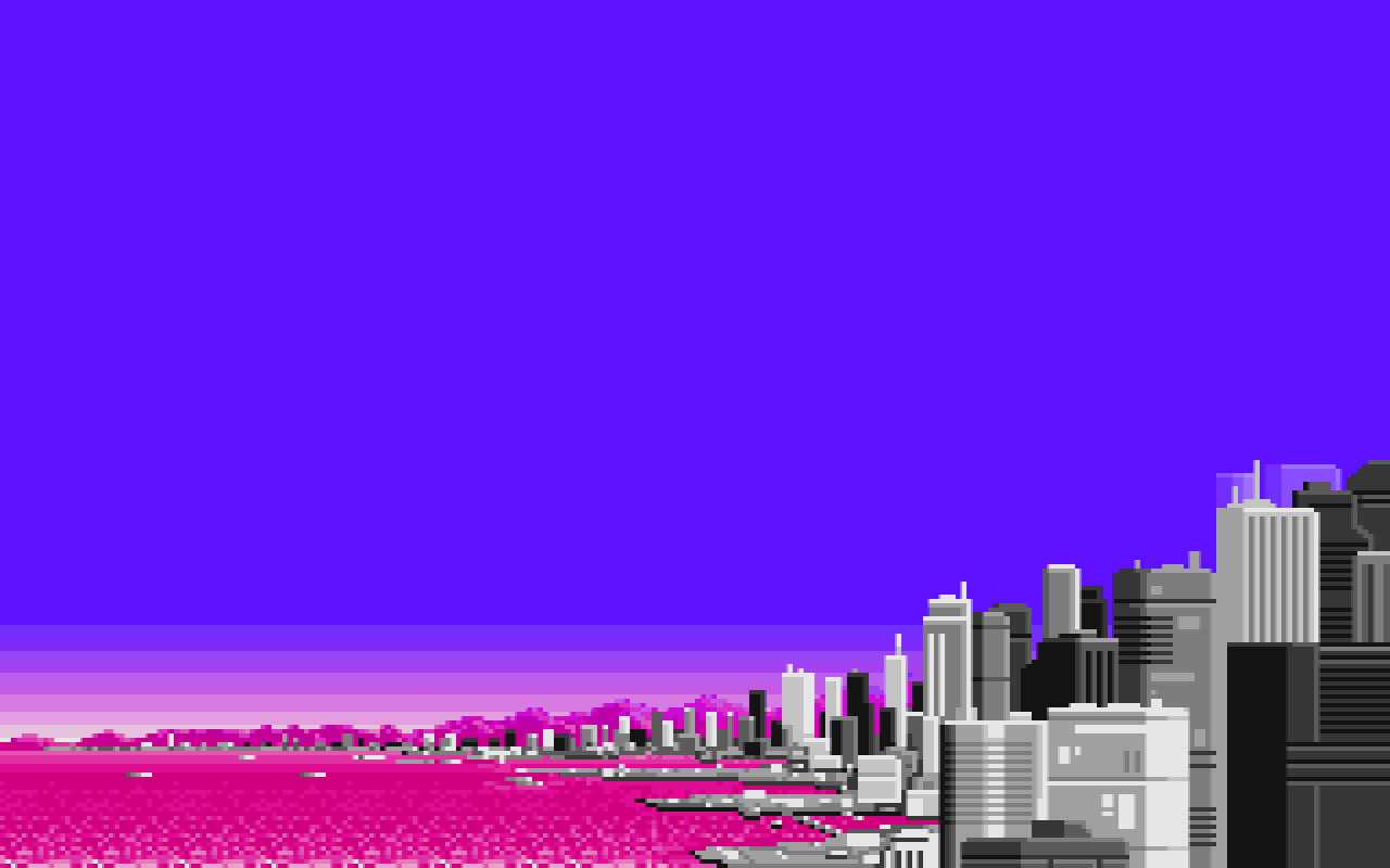 Vaporwave Pixel Art Wallpapers