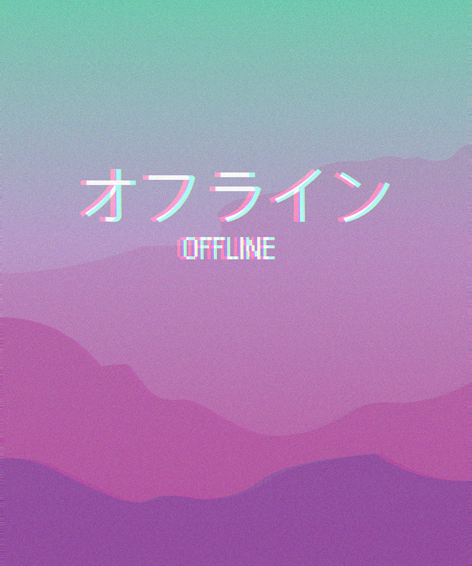 Vaporwave Writing Wallpapers