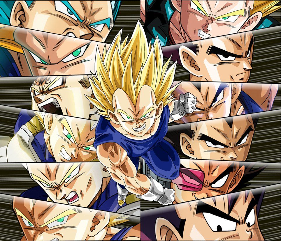 Vegeta All Forms Wallpapers