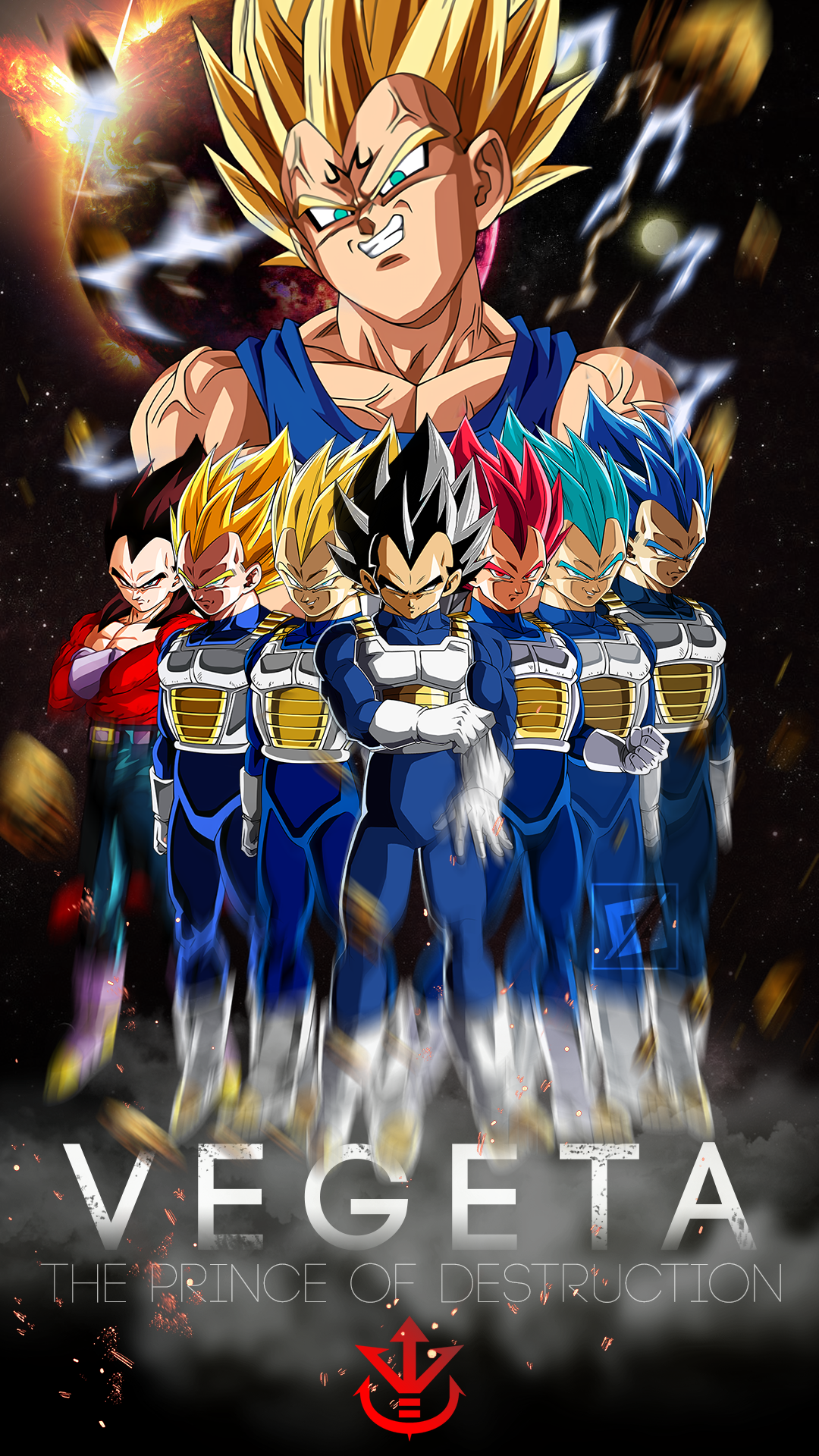 Vegeta God Of Destruction Wallpapers