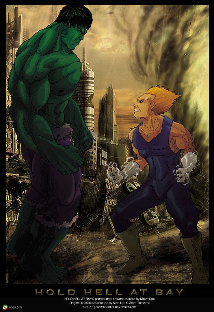 Vegeta Vs Hulk Wallpapers