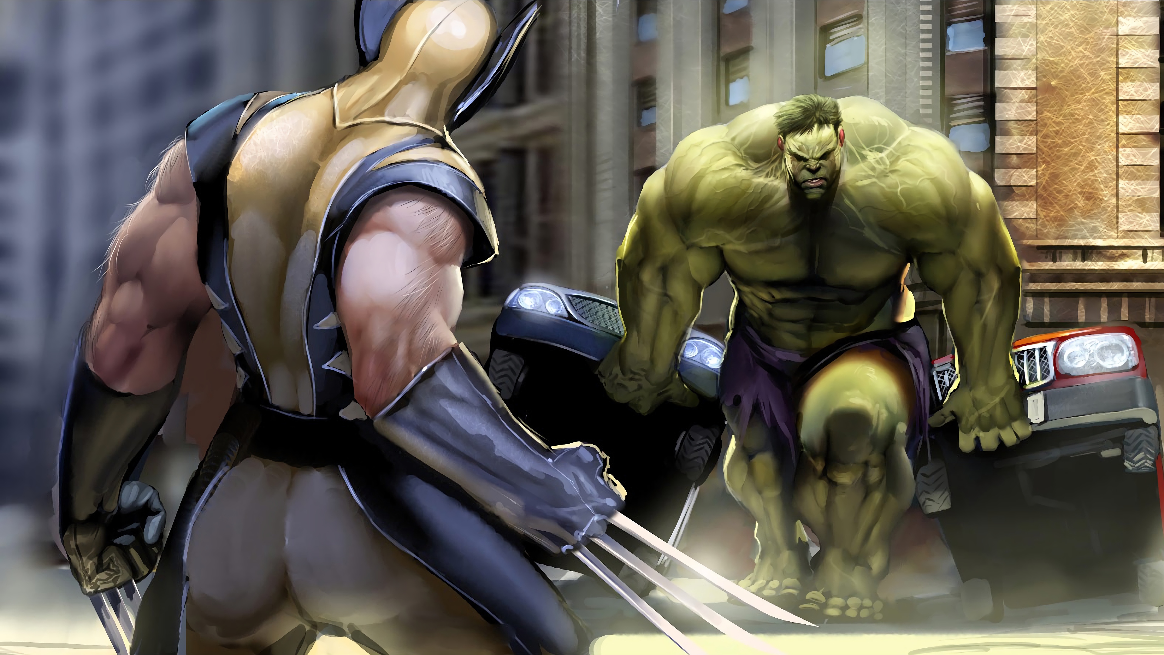 Vegeta Vs Hulk Wallpapers