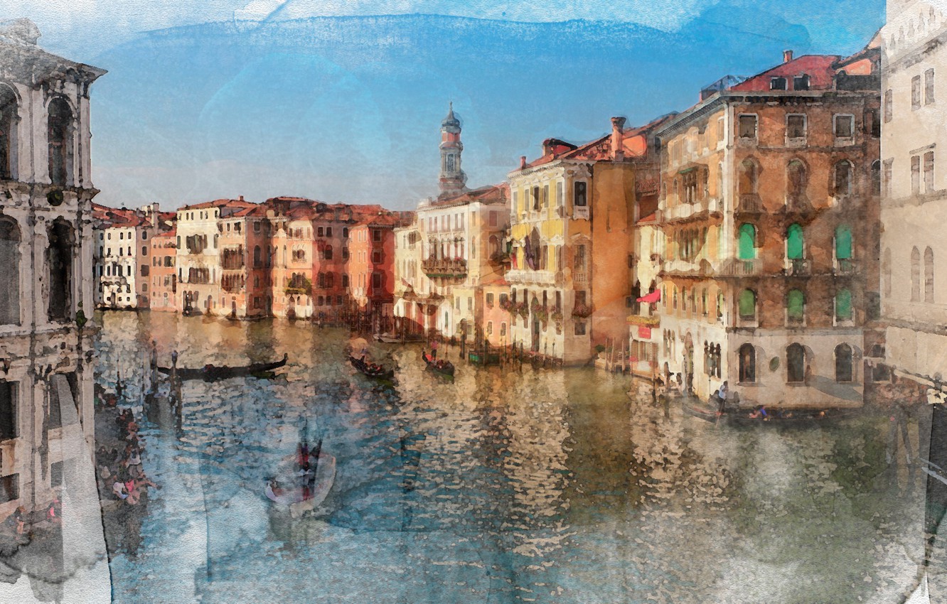 Venice Painting Wallpapers