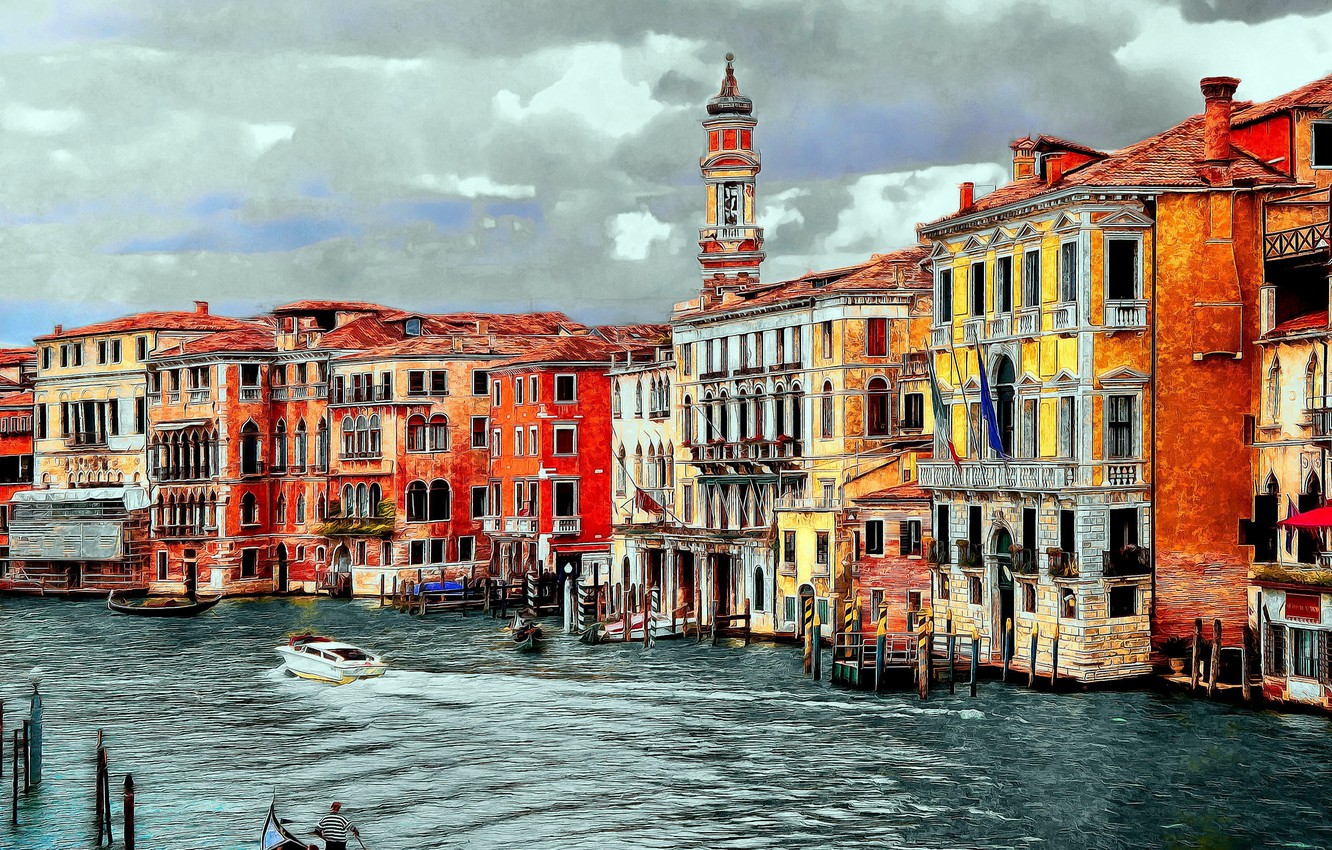 Venice Painting Wallpapers