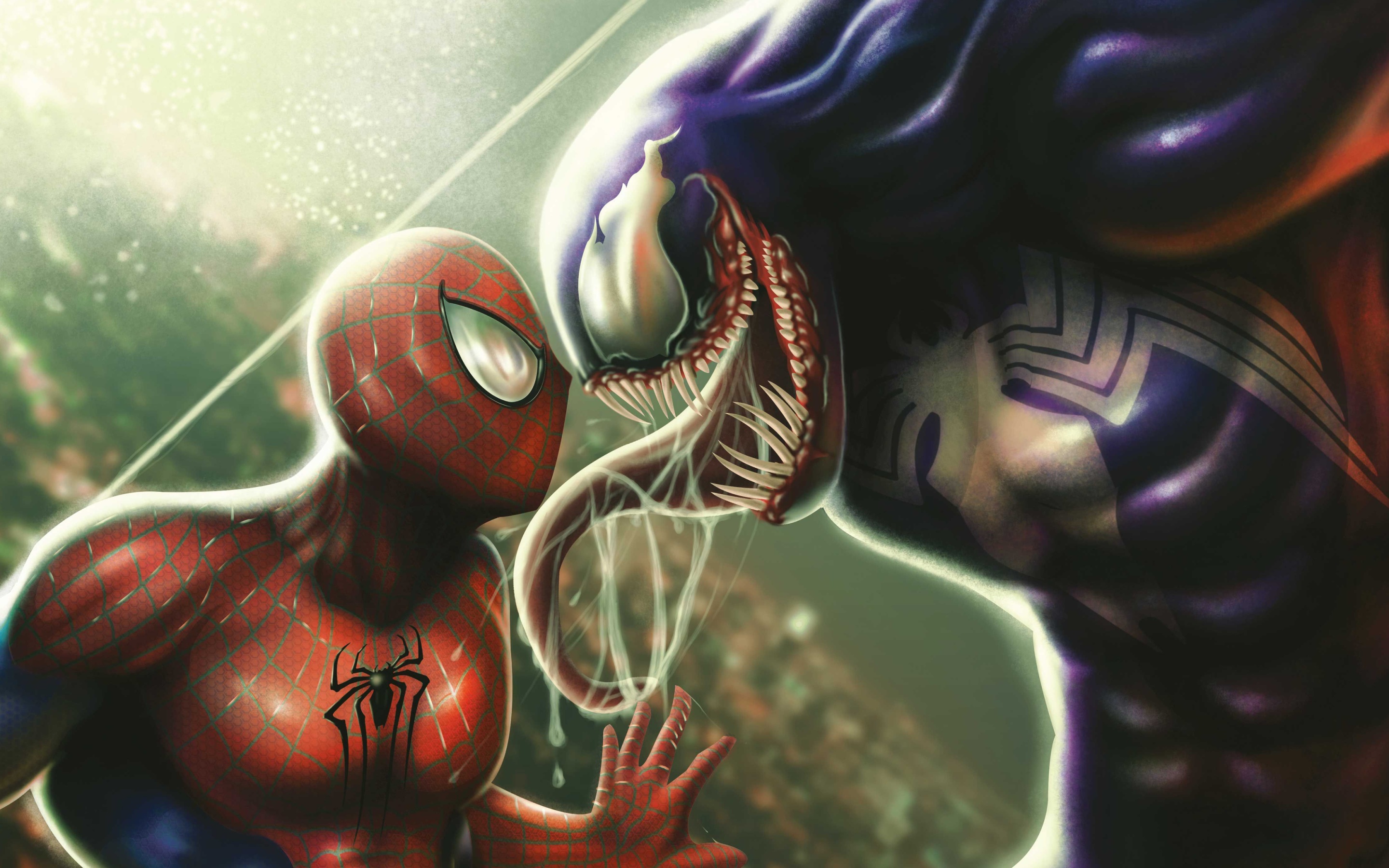 Venom Vs Spiderman Wallpapers