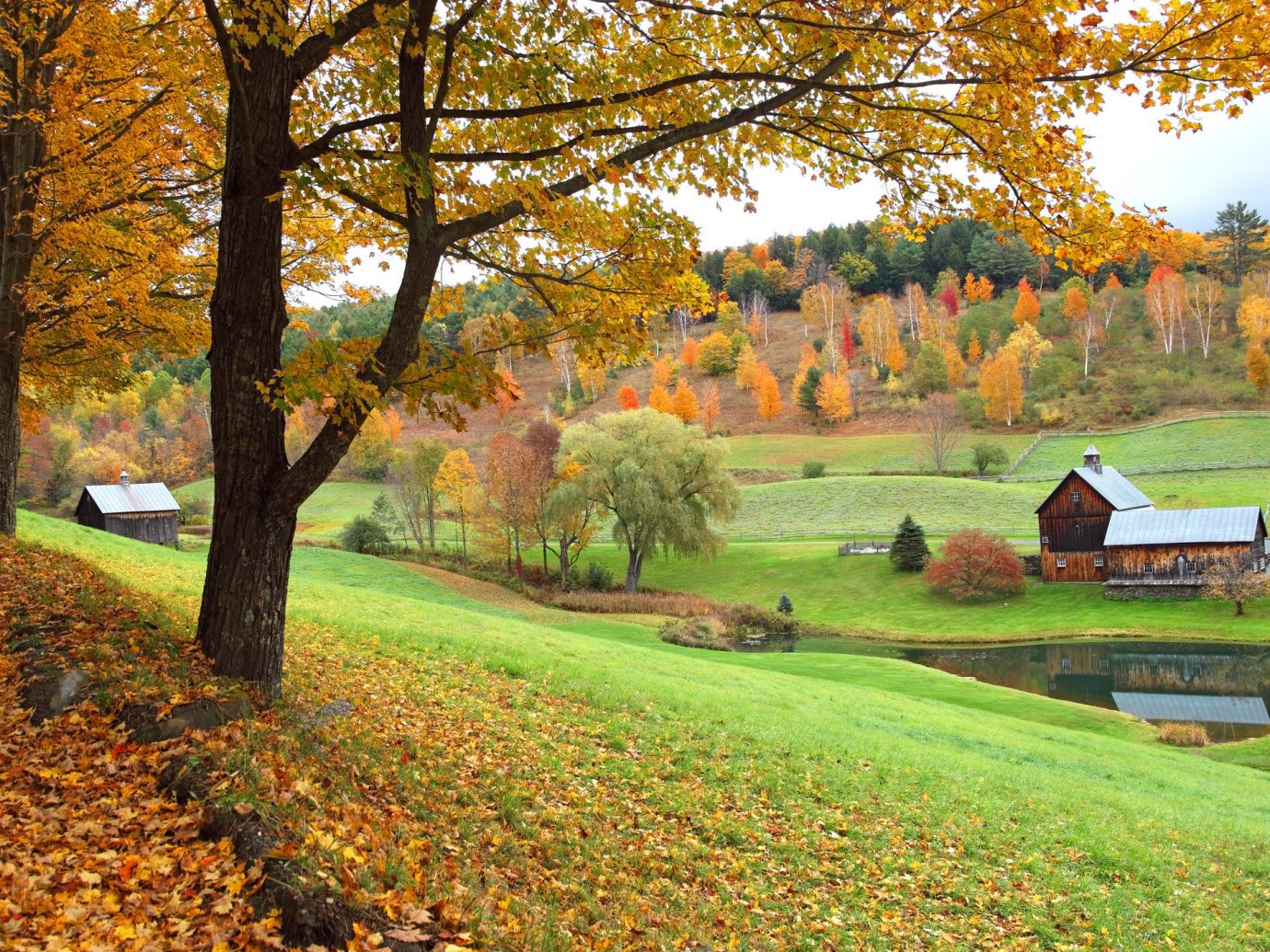 Vermont Fall Pictures Wallpapers