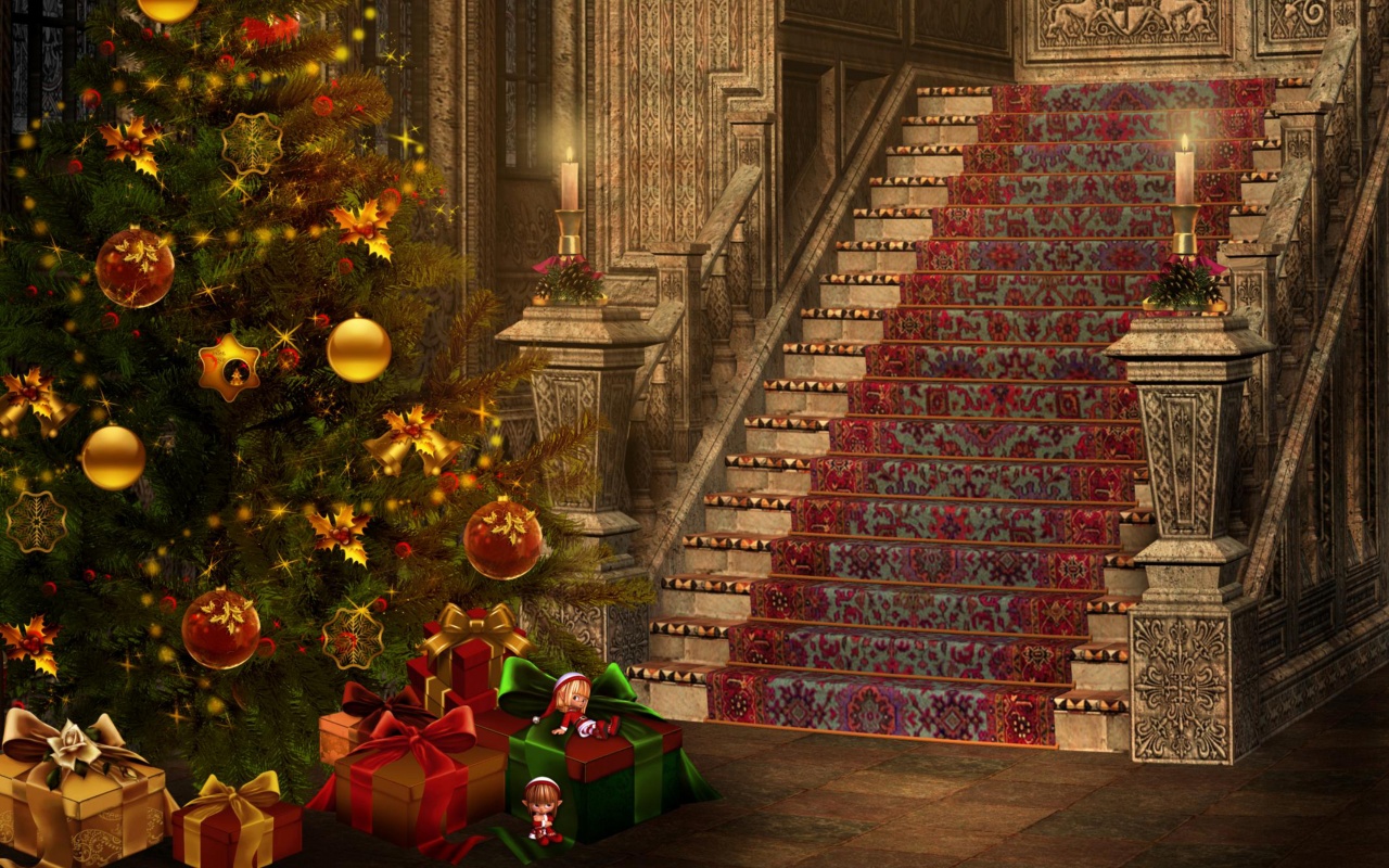 Victorian Christmas Wallpapers