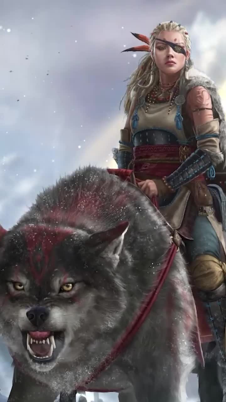 Viking Wolf Wallpapers