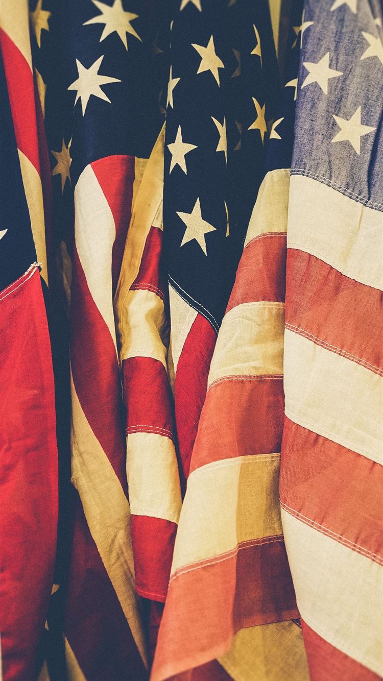 Vintage American Flag Iphone Wallpapers