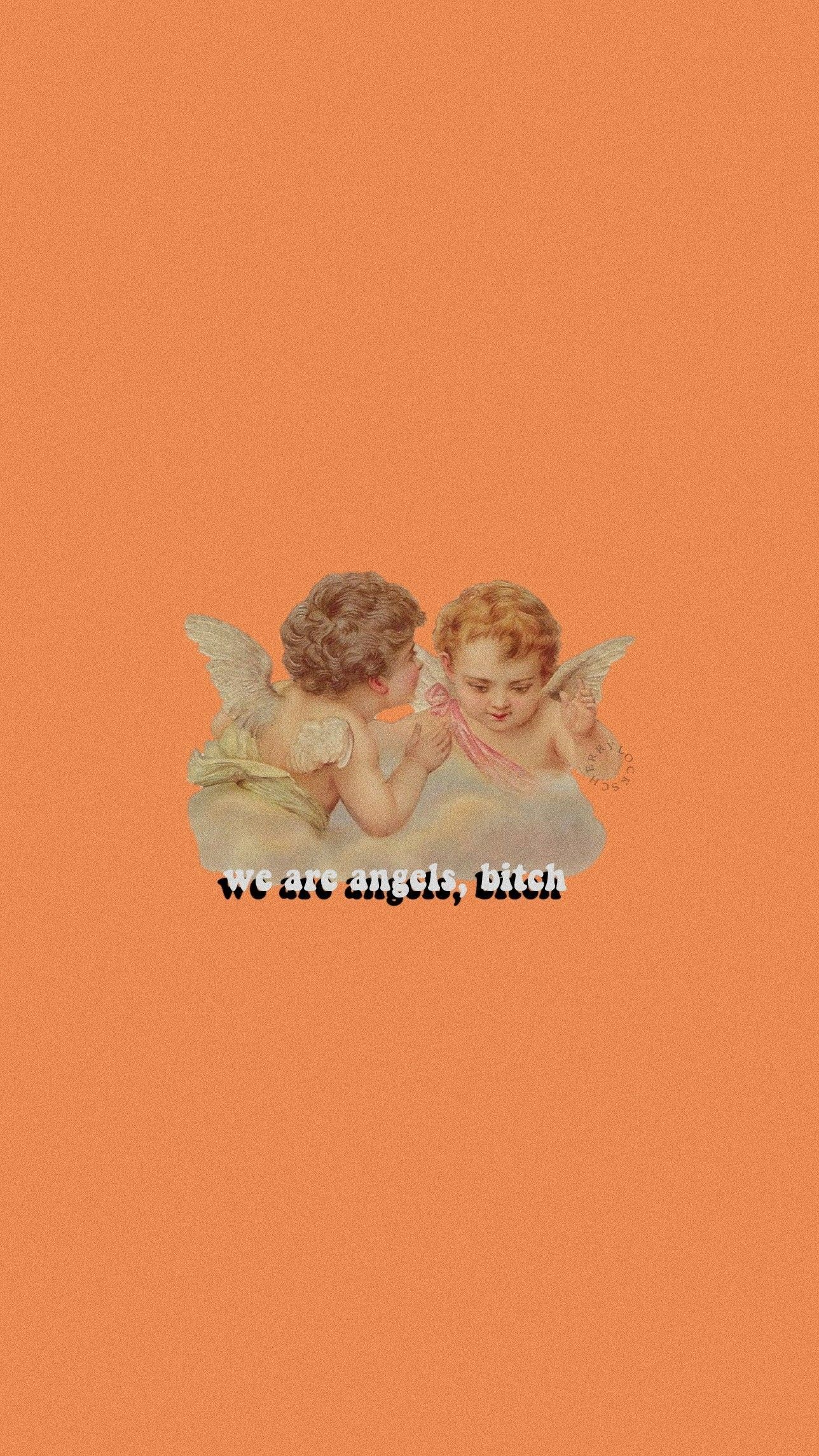 Vintage Angel Aesthetic Wallpapers