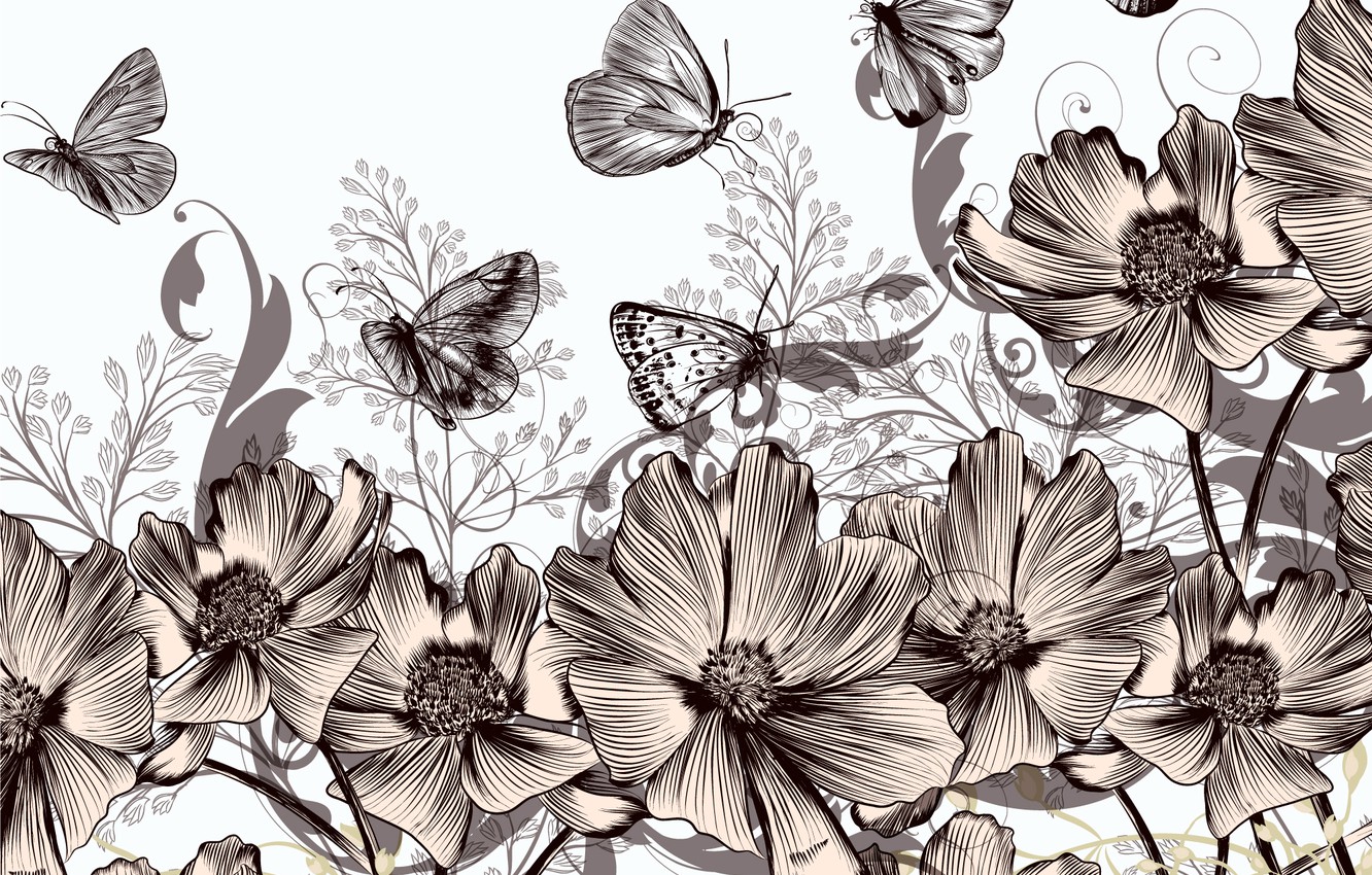 Vintage Butterfly Wallpapers