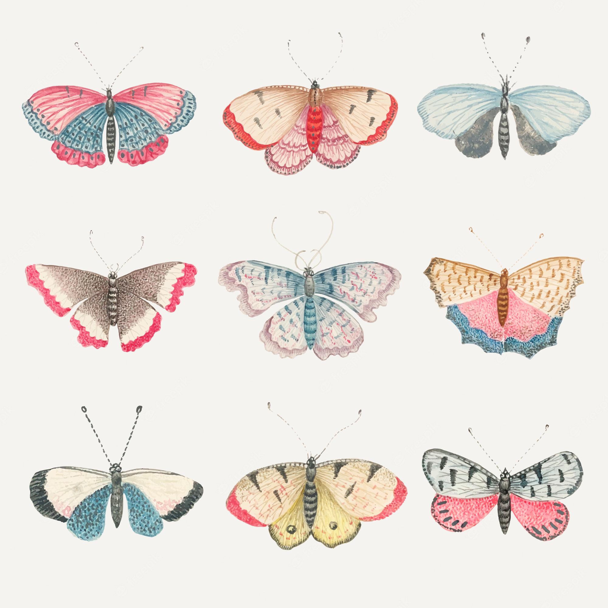 Vintage Butterfly Wallpapers