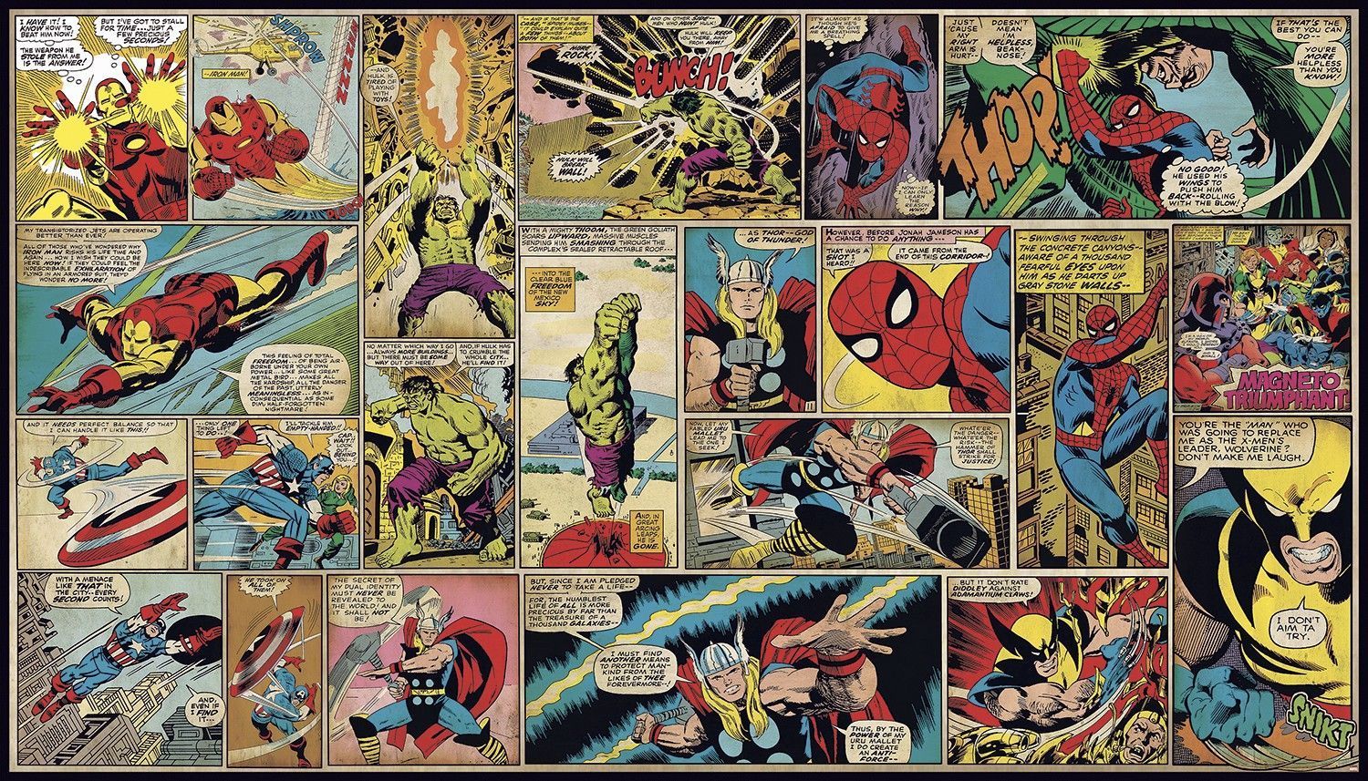 Vintage Comics Wallpapers