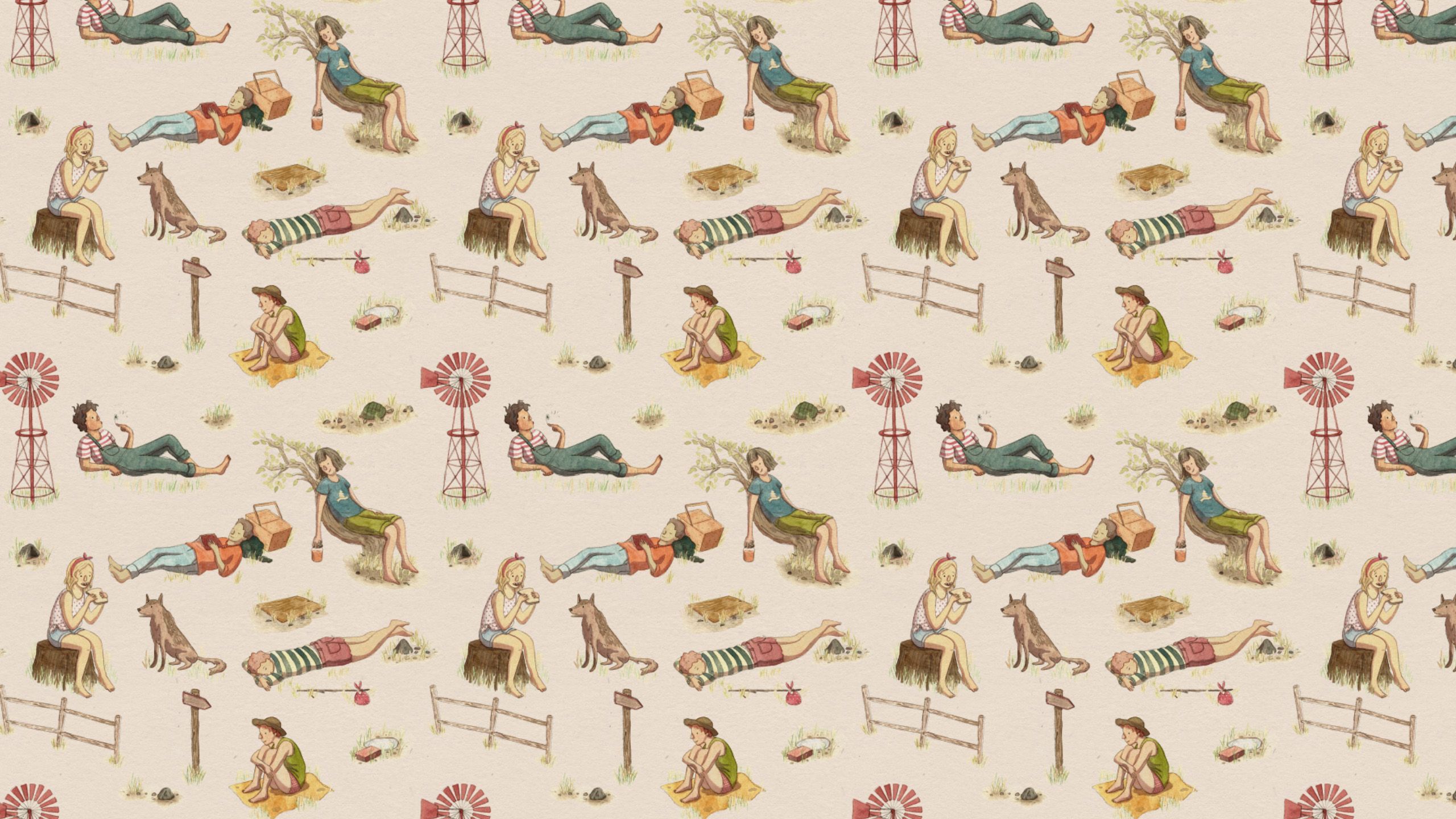 Vintage Feminist Art Wallpapers