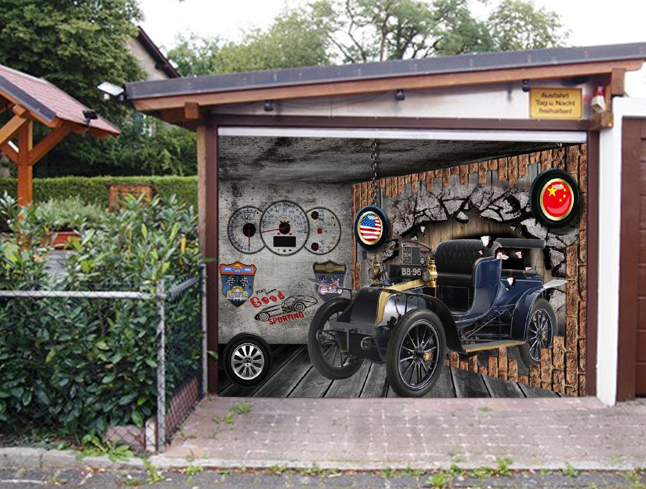 Vintage Garage Wallpapers