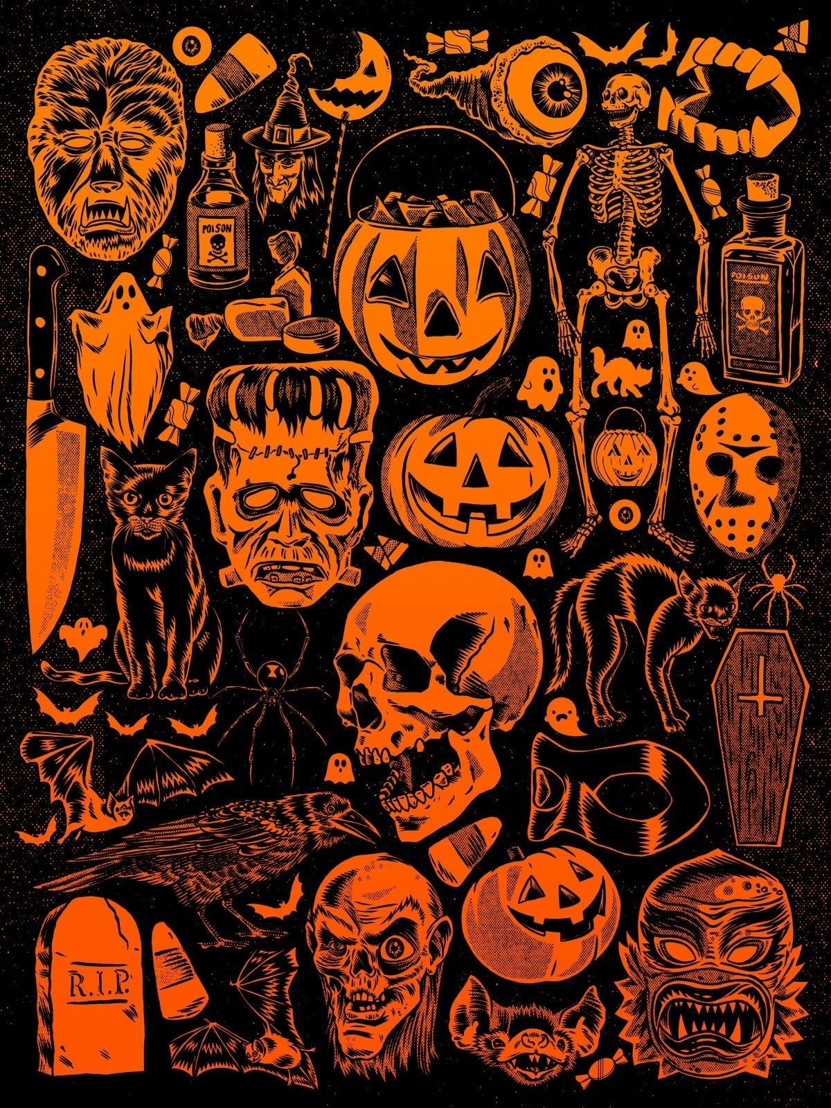 Vintage Halloween Wallpapers