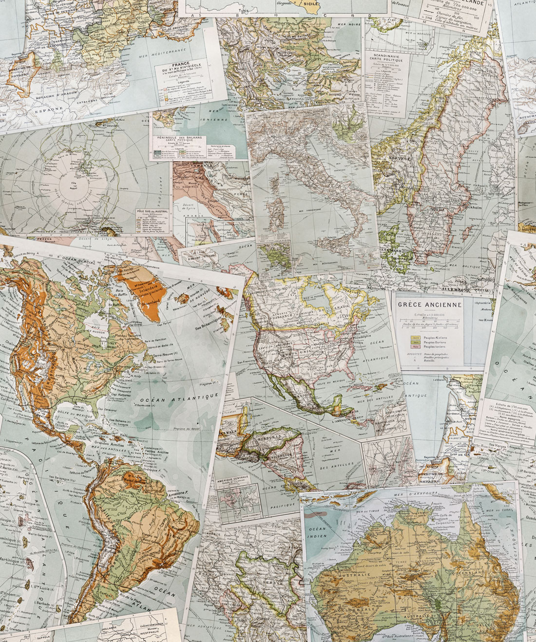 Vintage Map Wallpapers