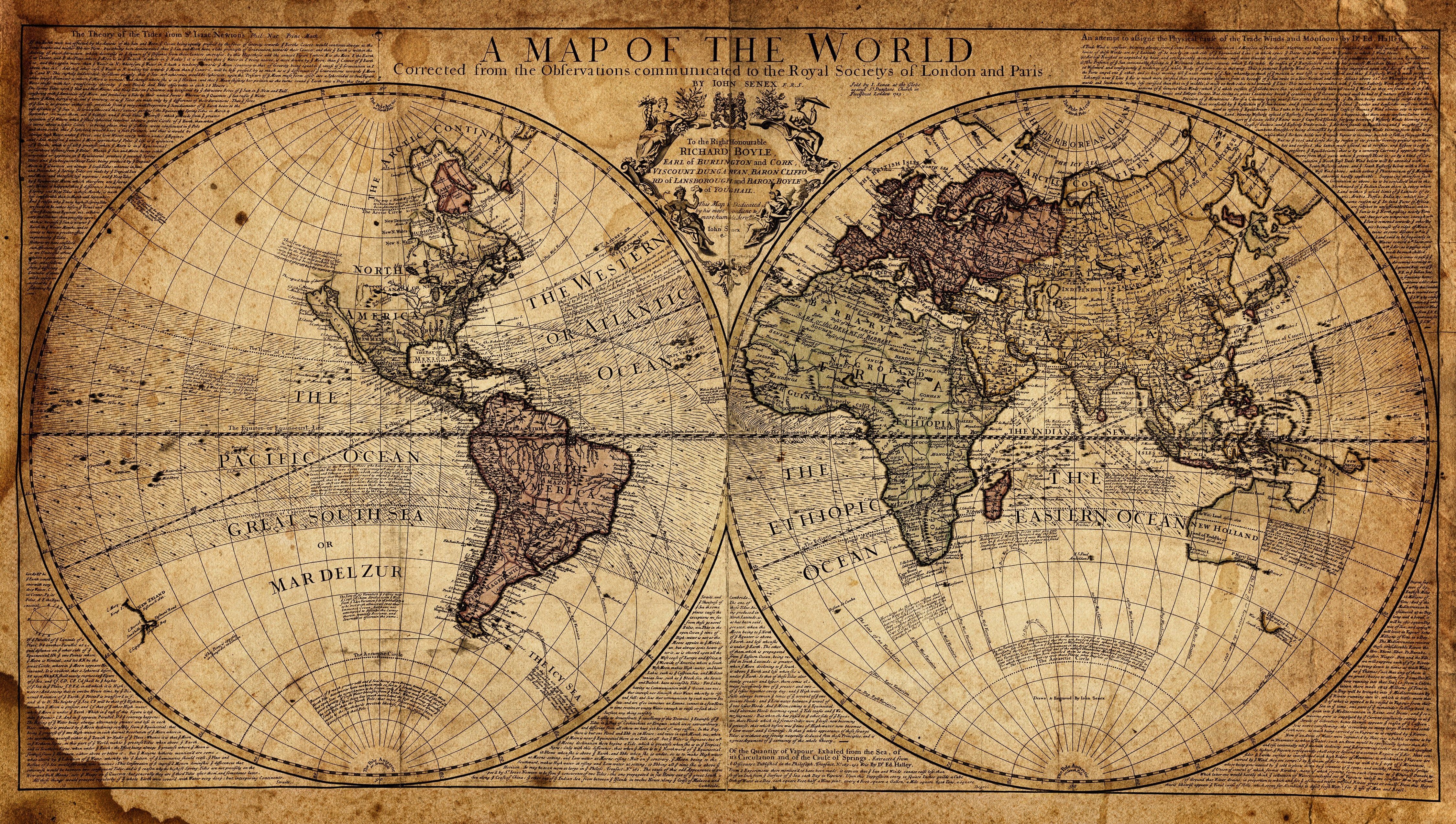 Vintage Map Wallpapers